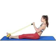 Shopeleven Latex 2 Tube Band Pedal Pull Reducer for Full Body Workout