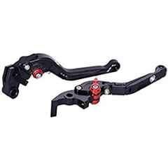 Meenu Arts World 6 Position Brake Clutch Lever (Black) Type-20 for R15 V3 Only (Set of 2)