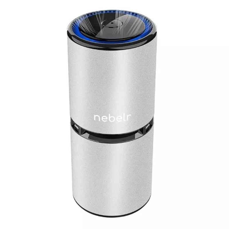 Nebelr Hepa Filter Silver Chalice Usb 2.5x2.5x3.6 Kills 99.9% Viruses Car Air Purifier