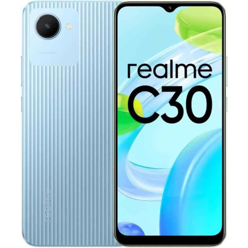 Realme C30s 6.5 inch 4GB/64GB Storage Stripe Blue Smartphone