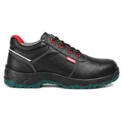 Paragon Dual Density PU Sole Non-Metallic Toe Cap Leather Electrical Safety Shoes with 21kV Electrical Insulation Tested, PUEL0753GP, Size: 7