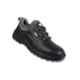Coffer Safety M1022 Leather Steel Toe Black Work Safety Shoes, 82341, Size: 7
