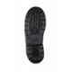 JK Steel Leather Steel Toe Black Work Safety Shoes, JKPI015BLK10, Size: 10