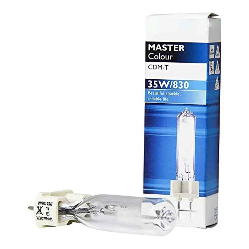 Philips MasterColour 35W Warm White 3000K T6 G12 Metal Halide Lamp, H&PC-47665
