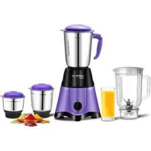 Moonstruck Suprimo Powerful 4 750W ABS Purple Mixer Grinder with 4 Jars