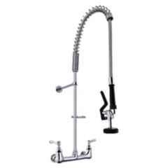 Zephyr Brass & Zinc Alloy Black Pre Rinse Wall Mounted Faucet without Faucet, ZPRFW3
