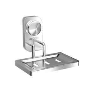 Lorazzo Meta Stainless Steel 304 Chrome Finish Single Soap Stand for Bathroom, LRZ MSS0151 S01