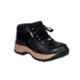 JK Steel JKP0165BLK Faux Leather Steel Toe Black Work Safety Shoes, Size: 6