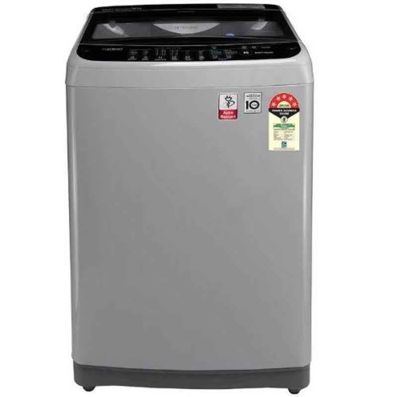LG 10kg 5 Star Middle Free Silver Top Load Automatic Washing Machine, T10SJSF1Z