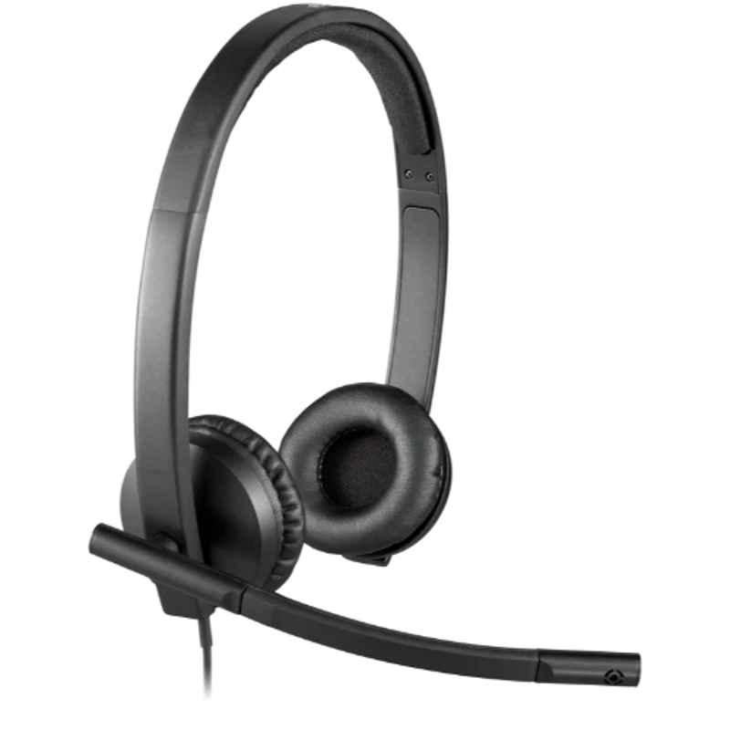 Logitech H570e 30mm Stereo Headset, 981-000574