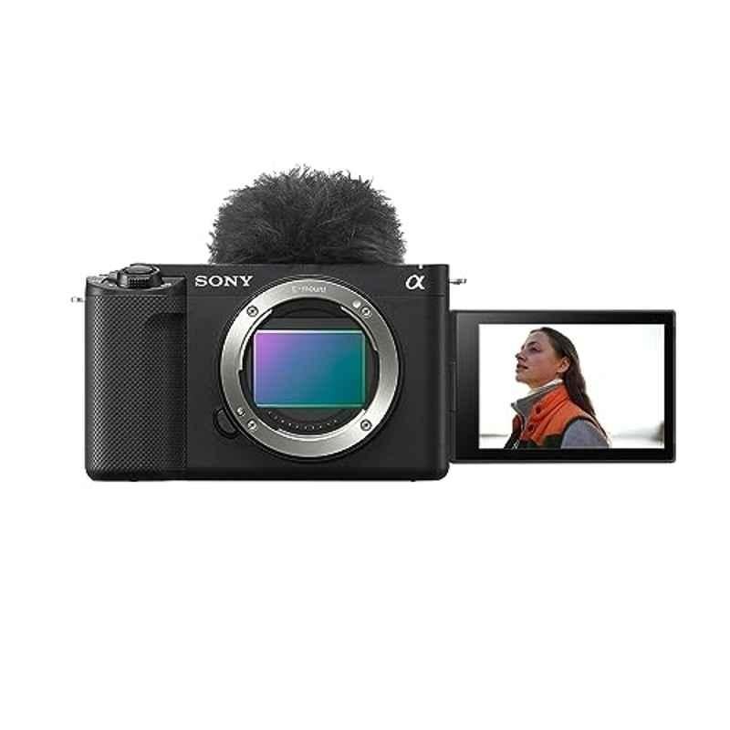 Sony Alpha ZV-E1 12.1MP Black Full Frame Interchangeable Lens Mirrorless Camera with 4K Recording, ZV-E1/BQ IN5