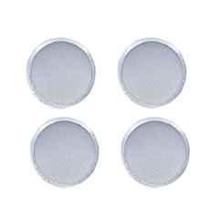 Khushi Udyog 6 inch Aluminium Silver Pizza Screen (Pack of 4)