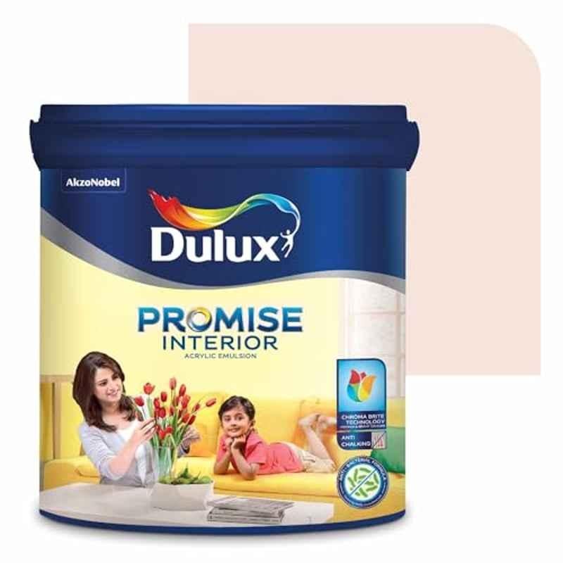 Dulux Promise 1 Litre Champagne Sparkle Rich Finish Interior Acrylic Emulsion Paint, F6E4BF_DL1