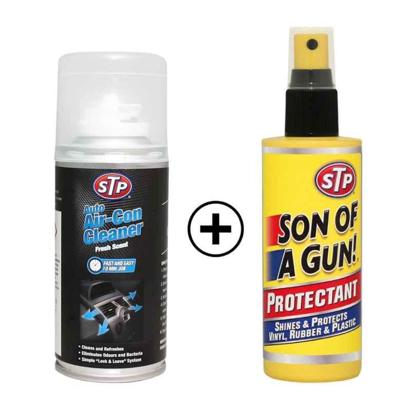 STP Combo of Auto Air-Con Cleaner & SOAG Protectant Spray, STP-AIRCO-PROMO-2