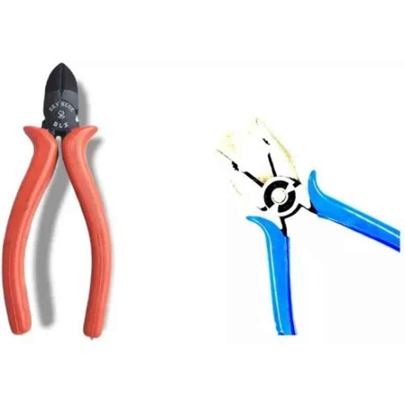 Sky Blue 2 Pcs 7.8 inch Lineman Plier Combo, SBE_PLIER_0777