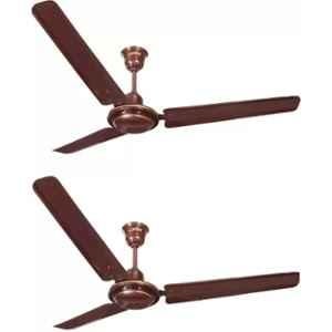 Candes Magic 41W Brown 3 Blade Anti Dust Ceiling Fan, Sweep: 1200 mm (Pack of 2)