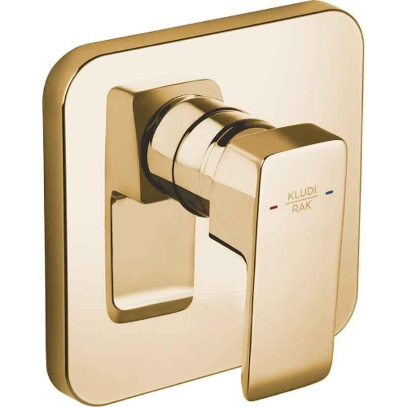 Kludi Rak Profile Star Rose Gold Concealed Single Lever Shower Mixer Trim Set, RAK14179.RG1
