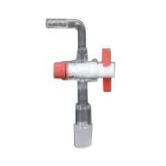 Glassco 19/22 Boro 3.3 Glass with Teflon Stopcock Vacuum Adapter, 034.470.02