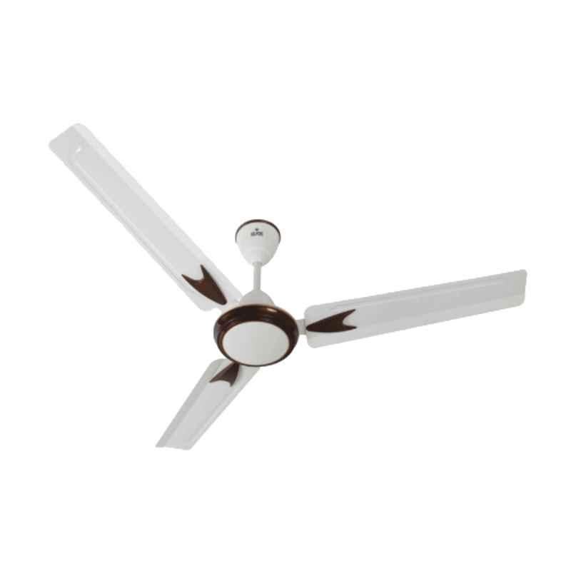 Polycab Sylphy Dlx 75W 400rpm Bianco Pearl woodland Ceiling Fan, FCEECST108M, Sweep: 1200 mm