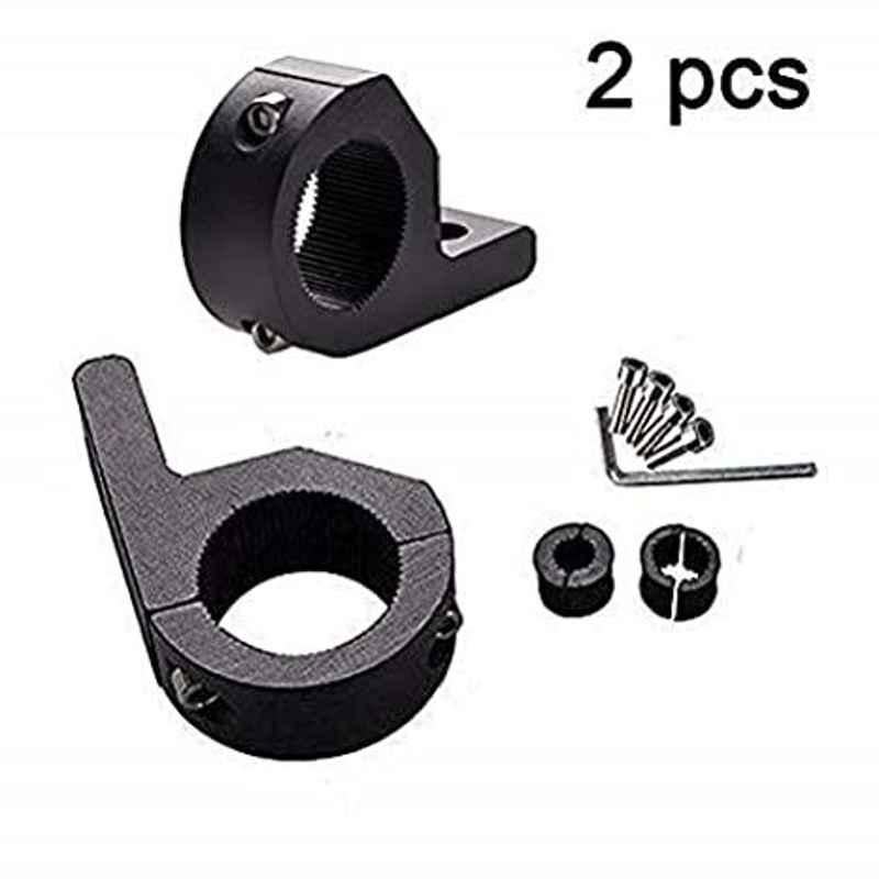 Meenu Arts Fog Light Clamp (Pack of 2) T-5 Universal for All Bikes