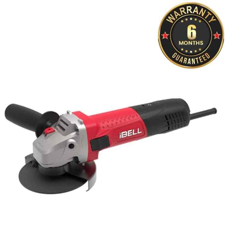 iBELL 100mm 850W Red Angle Grinder with 6 Months Warranty, IBL AG10-92