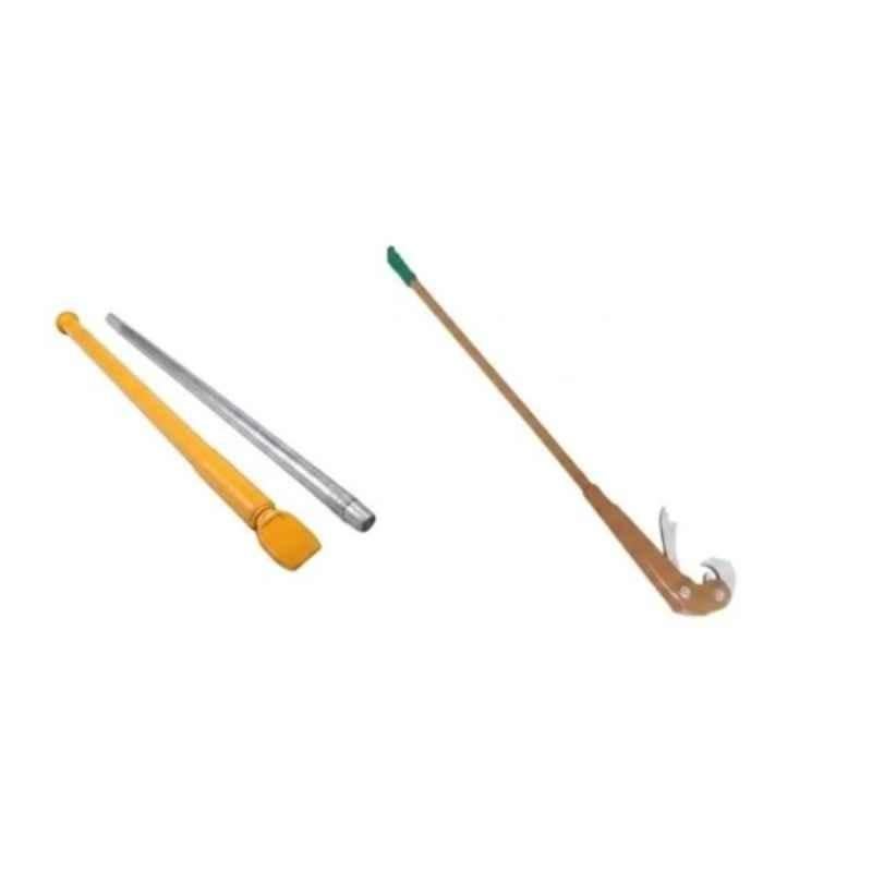 Hukums Steel Yellow Bead Hammer & Tire Layering Extractor