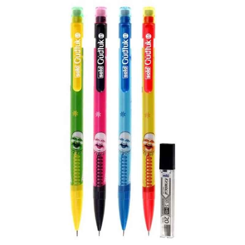 Solo 0.5mm Gudluk Duo Pencil with Lead, PL605 (Pack of 40)