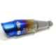 RA Accessories BIGSC Stainless Steel Bike Exhaust for Suzuki Gixxer SF