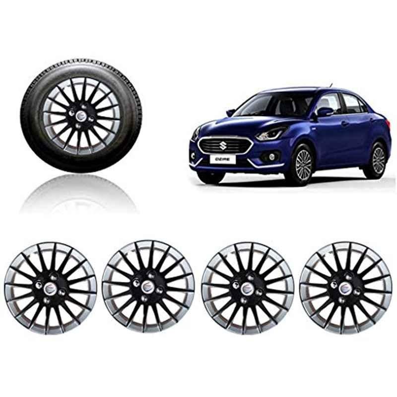 Auto Pearl 4 Pcs 14 inch ABS Car Wheel Cover Set for Maruti Suzuki Swift Dzire 2017