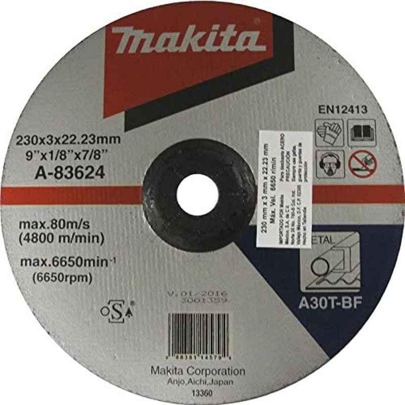 Makita 9 inch A30T-BF Metal Cutting Disc, A-83624/B62913