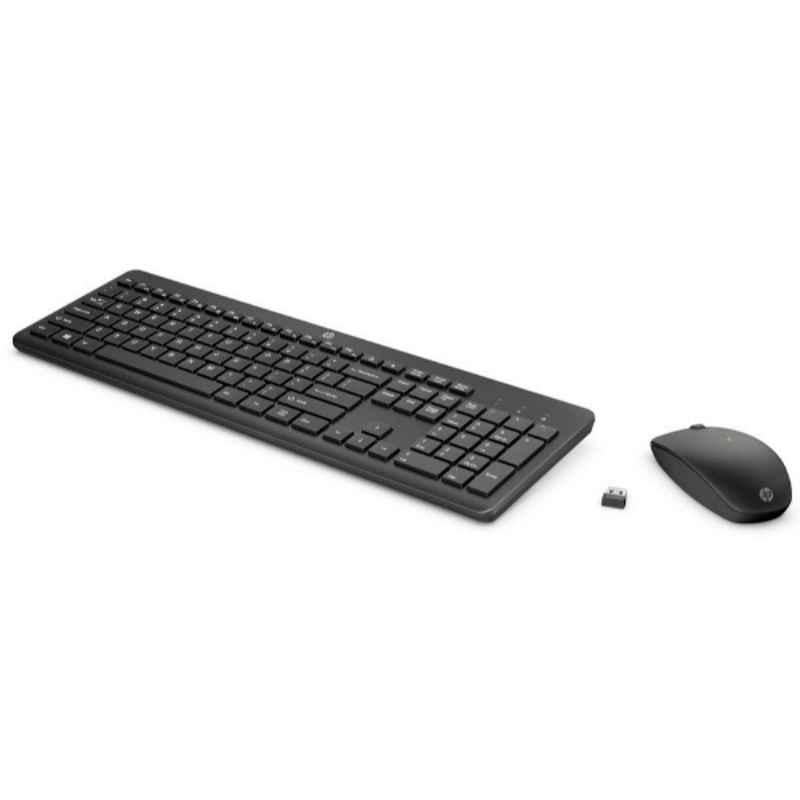 HP 235 Black Wireless Mouse & Keyboard Combo, 1Y4D0AA