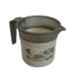 Joyo 2 Pcs 25L Plastic Grey Round Bucket & 1500ml Matching Mug Set
