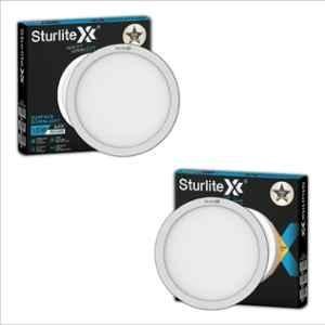 Sturlite S-FIT 15W 1200lm Cool White Round LED Surface Light (Pack of 2)
