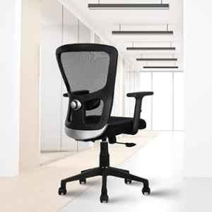 Rose Teesla Mesh Black Medium Back Ergonomic Chair