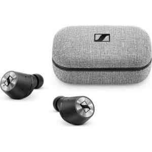 Sennheiser Momentum Black True Wireless in Ear Bluetooth Headphone with Multi Touch Fingertip Control