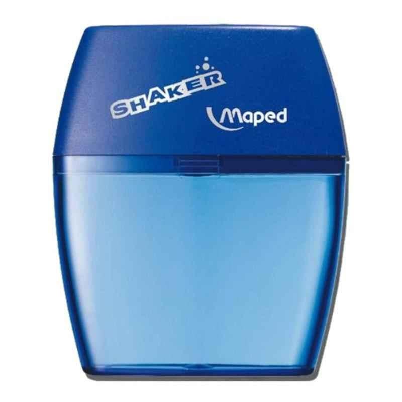 Maped 2 Hole Assorted Sharpener SHAKER with practical waste container, MD-534753