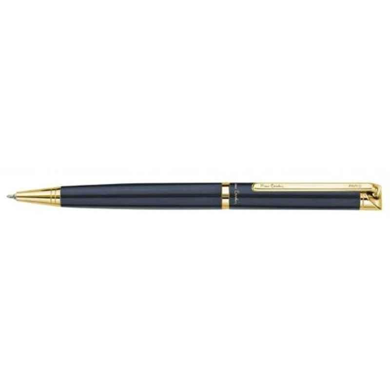 Pierre Cardin Blue Ink Daytona Black & Gold Exclusive Ball Pen