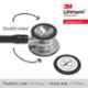 3M Littmann 27 inch Black Tube Cardiology IV Diagnostic Stethoscope, 6177