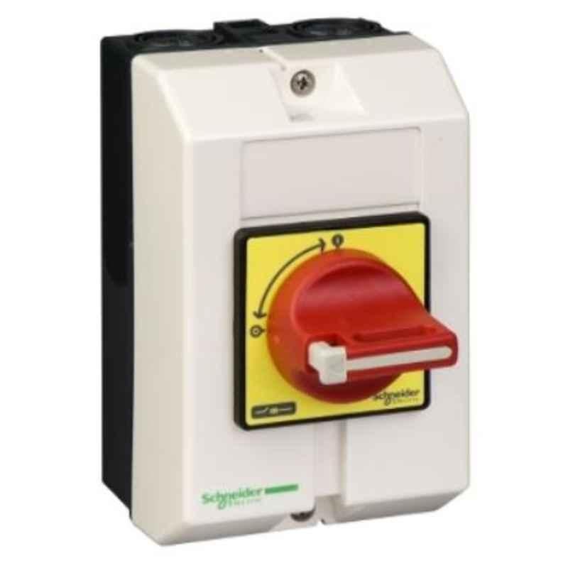 Schneider 20A Enclosed Emergency Stop Switch Disconnector, VCF0GE
