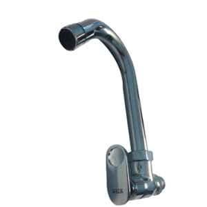 Ahuja Brass Chrome Plated Long Body Sink Spout, AS-1