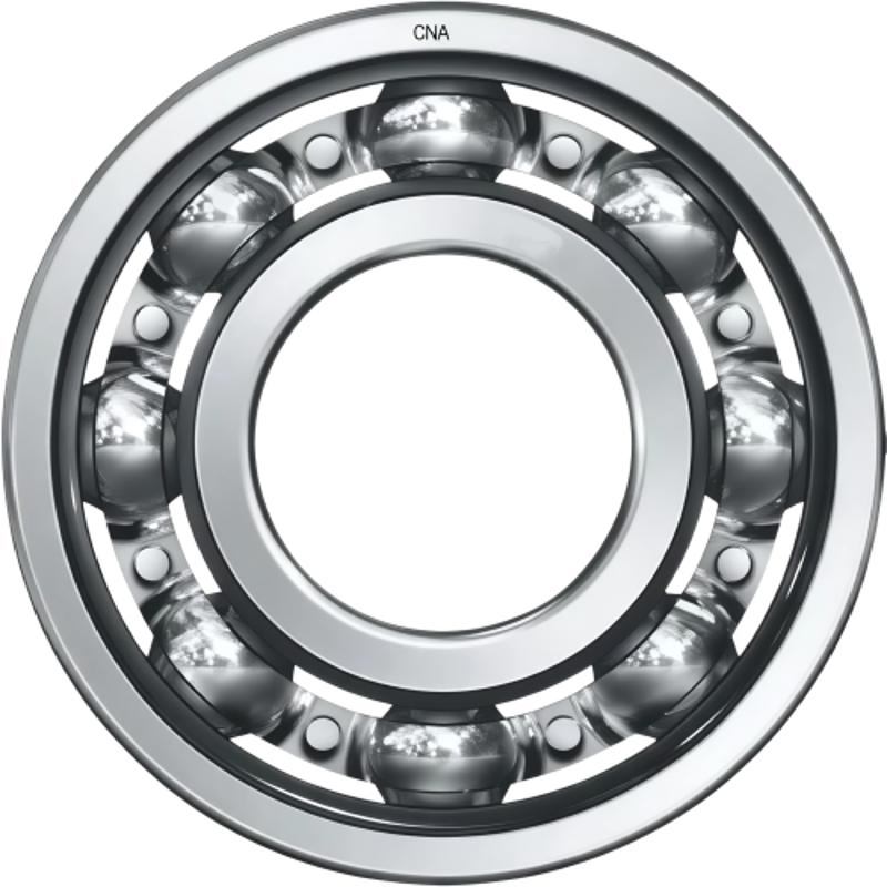 CNA RLS 18 Chrome Steel Deep Groove Ball Bearing, 57.15x114.3x22.225mm