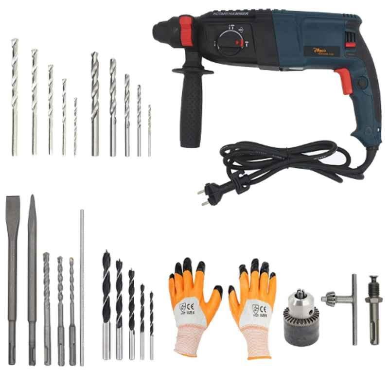 Buy Hillgrove HGCM251M1 1200W 26mm Hammer Impact Drill Machine Set