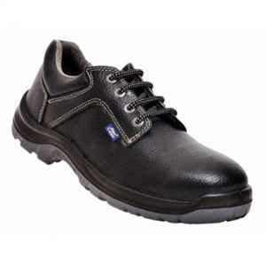 Allen Cooper AC-1284 Antistatic Steel Toe Black Work Safety Shoes, Size: 7