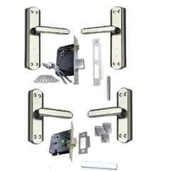 Onjecx 4 Pcs Alloy Steel Double Stage Mortise Door Lock Set, Onjecx00788