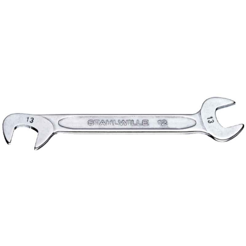 Stahlwille ELECTRIC 12a 15/64 inch Chrome Plated Small Double Open Ended Spanner, 40461515