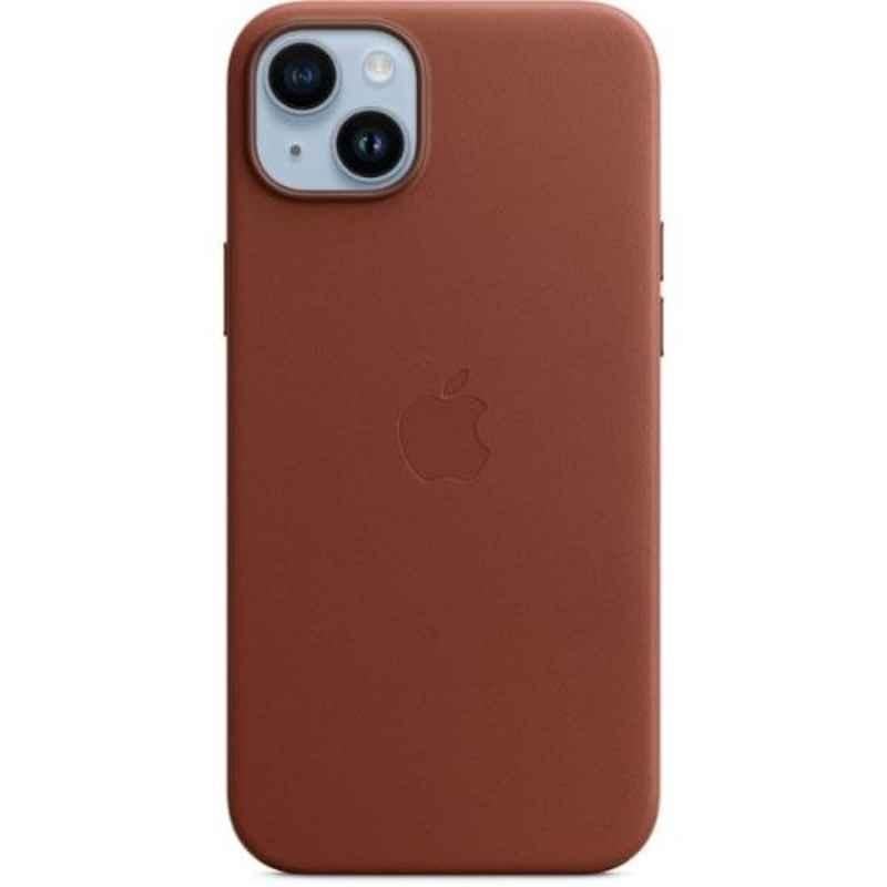 Apple Leather Umber Case with MagSafe for iPhone 14 Plus, MPPD3ZE/A