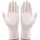Oriley OR-SGL-M Medium Disposable Latex Rubber Examination Hand Gloves (Pack of 100)