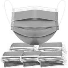 Wellstar 3 Layer Grey Surgical Face Mask, COURFUL MASK-81 (Pack of 200)