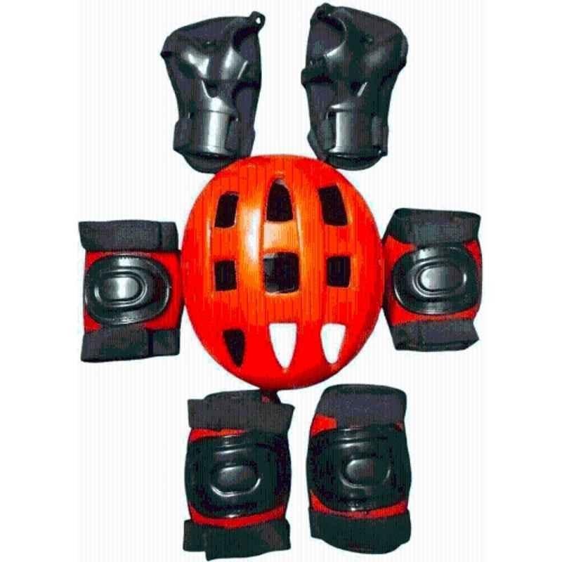 RB International Plastic & EVA Foam Red Skating Kit-484 Skating Kit