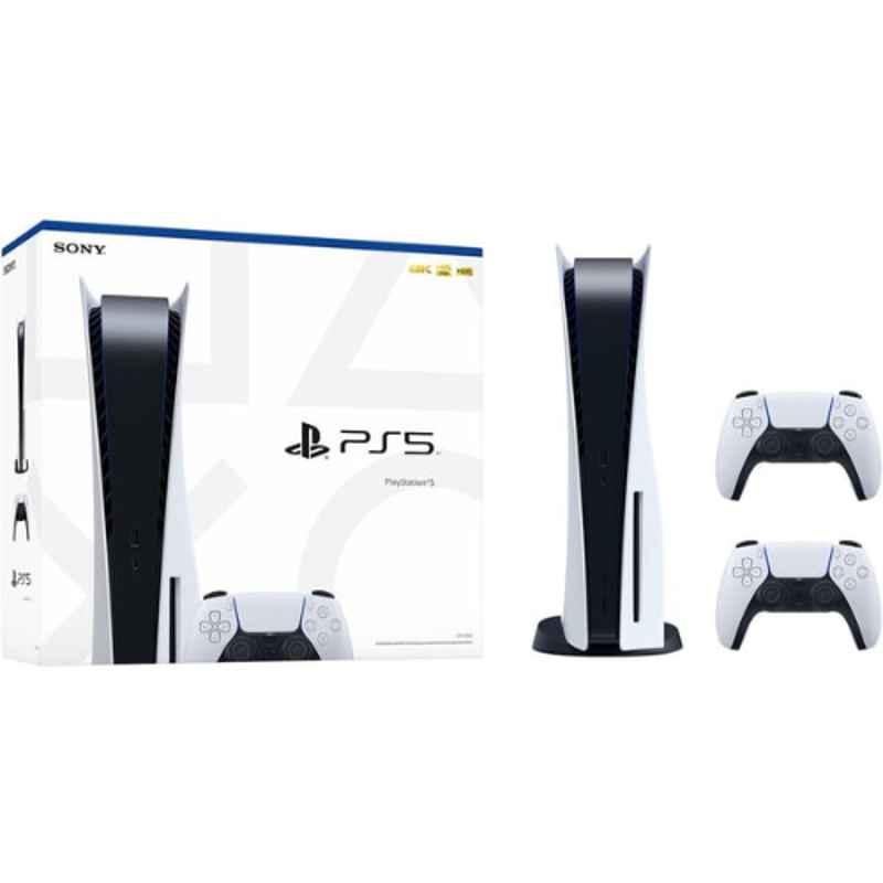 Sony Playstation 5 825GB Console CD Version with Extra Dualsense Controller , PS5_DSEC
